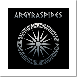 Argyraspides Silver Shields Elite Hellenic Warrior Posters and Art